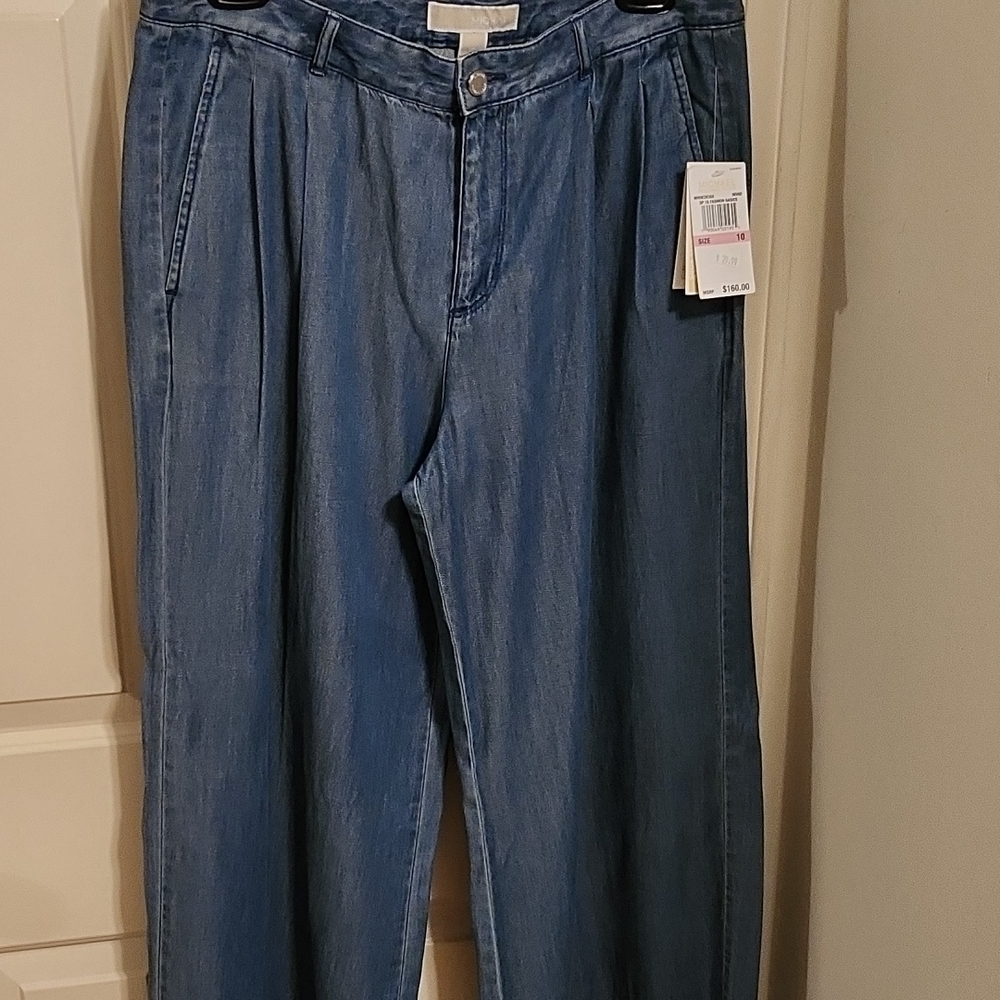 Michael Kors wide leg jeans
